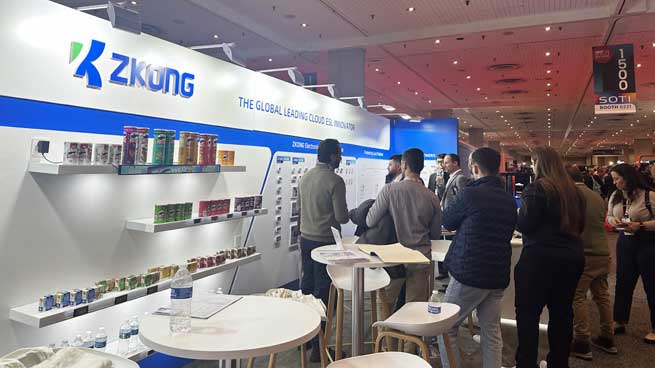 ZKONG Makes a Mark at NRF 2024 with ESL Innovations, Attracting Global Retail Leaders