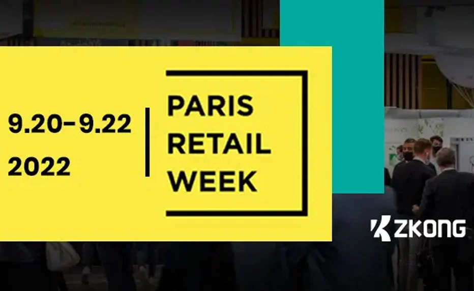 Meet ZKONG at Paris Retail Week 2022