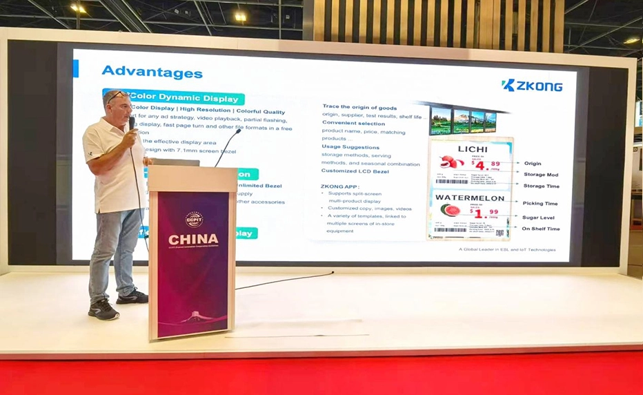 ZKONG Shines at Paris Retail Week 2024 with Smart Retail Solutions