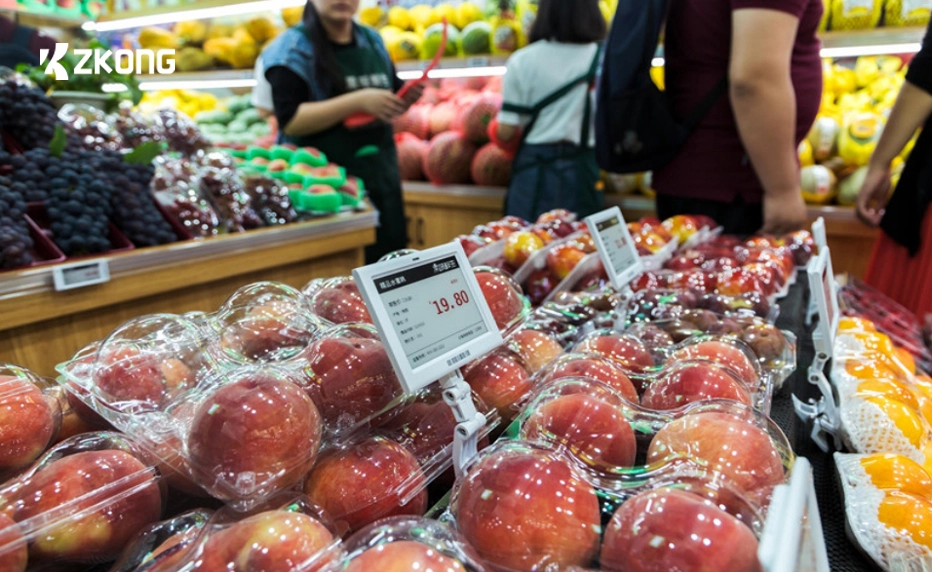 Why Fresh Produce Supermarkets are Turning to ESL Displays