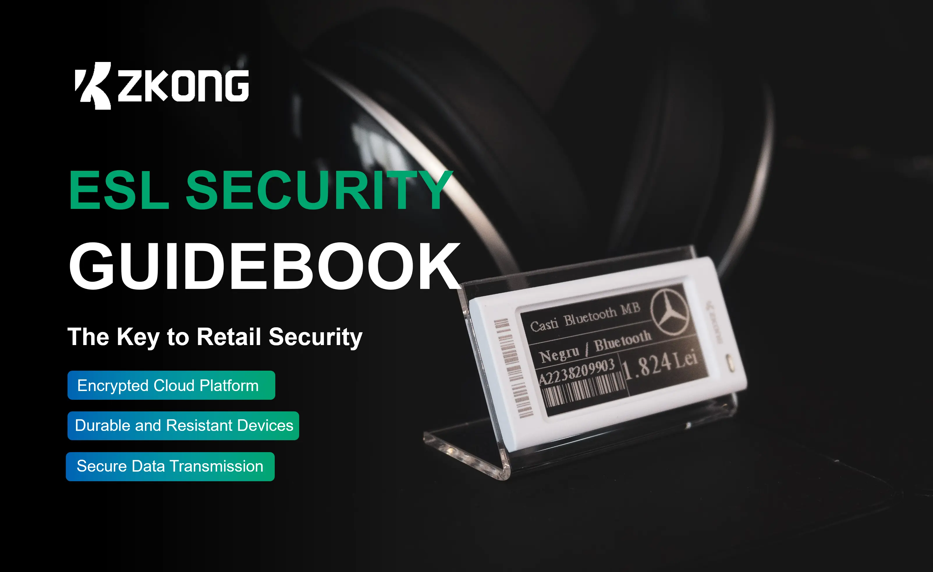 Revolutionizing Retail Security with ZKONG's ESL Technology